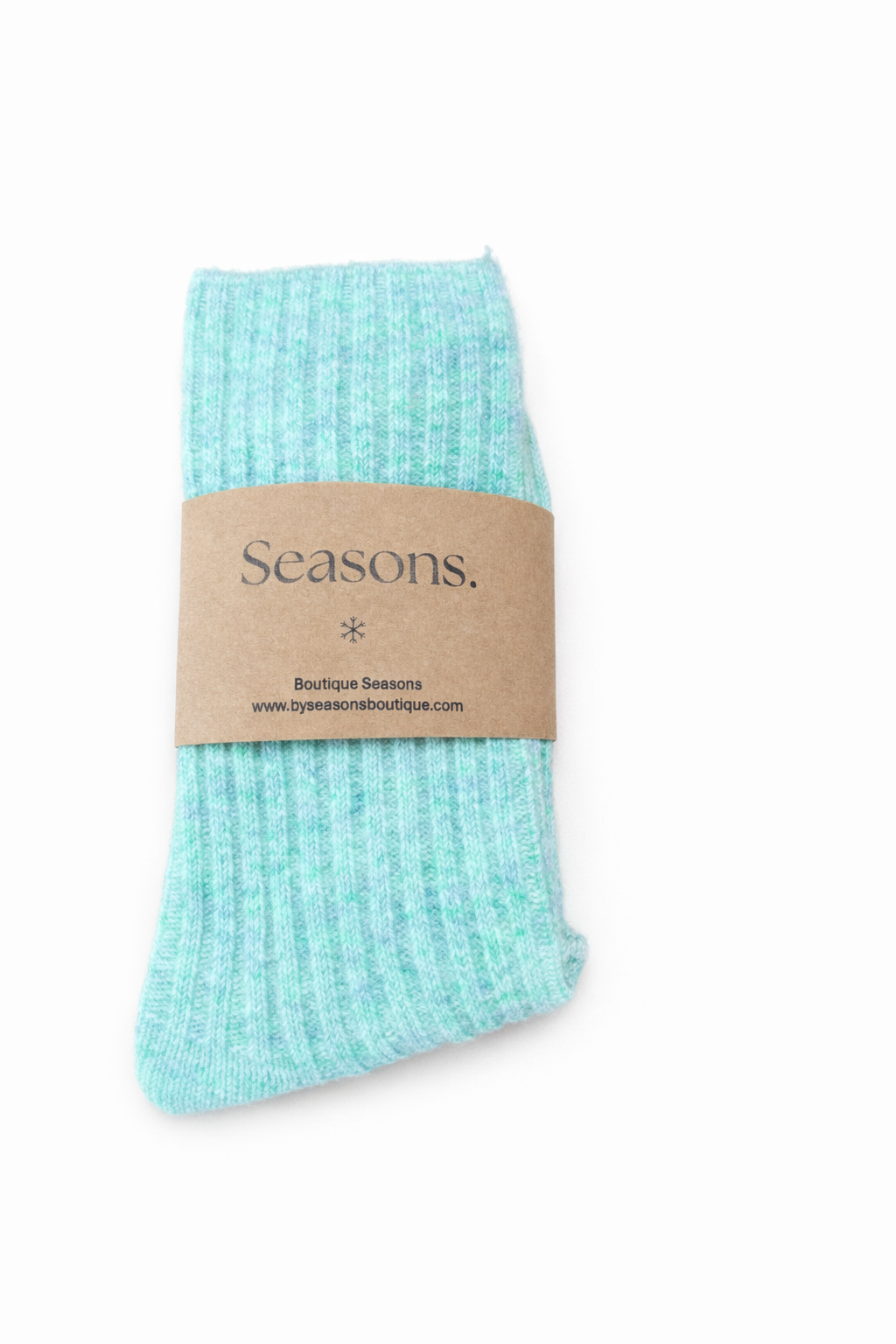 Bas confortable en mélange de laine