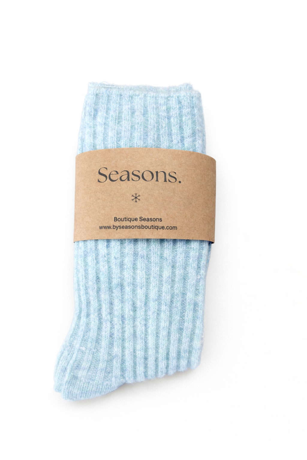 Bas confortable en mélange de laine