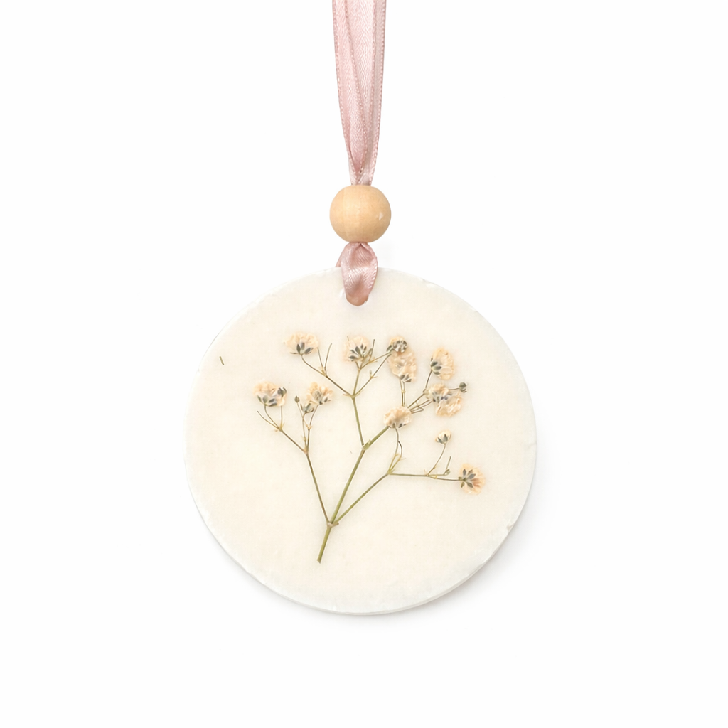 Suspension parfumée en cire de soya – Parfum naturel pour maison & penderie