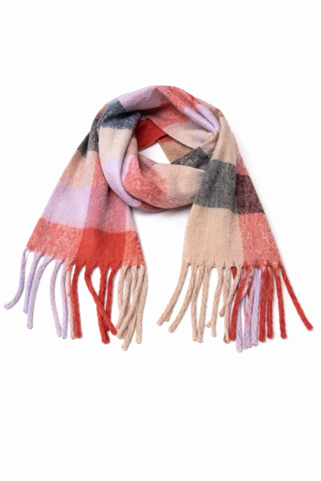 Foulard coloré - Le Rose