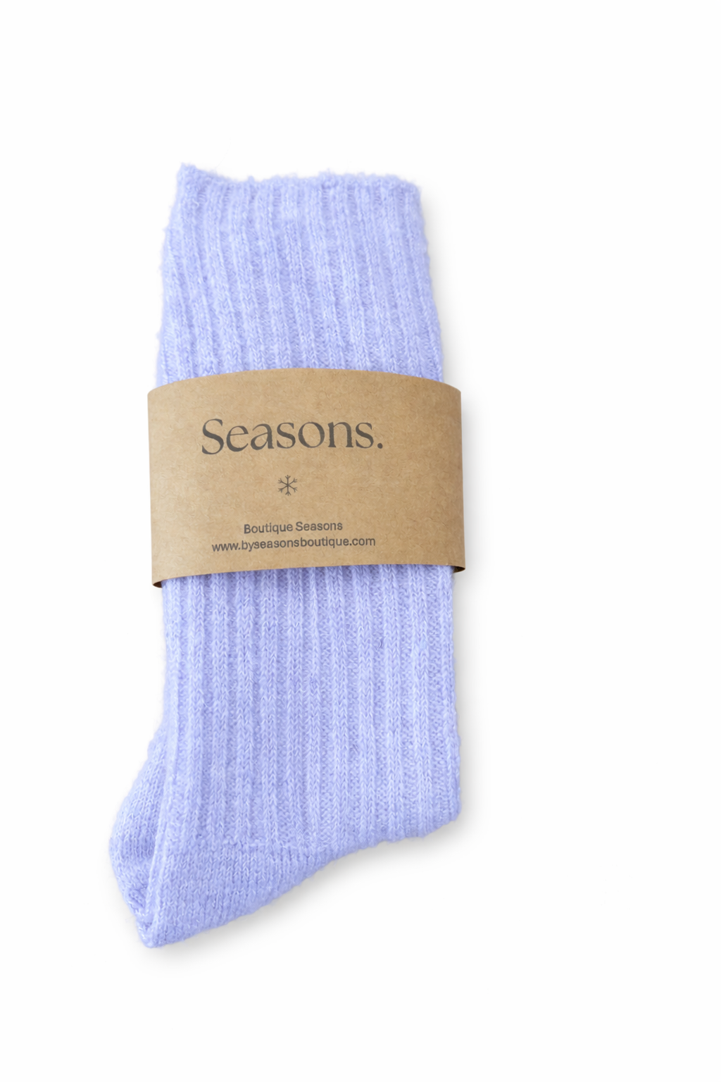 Bas confortable en mélange de laine