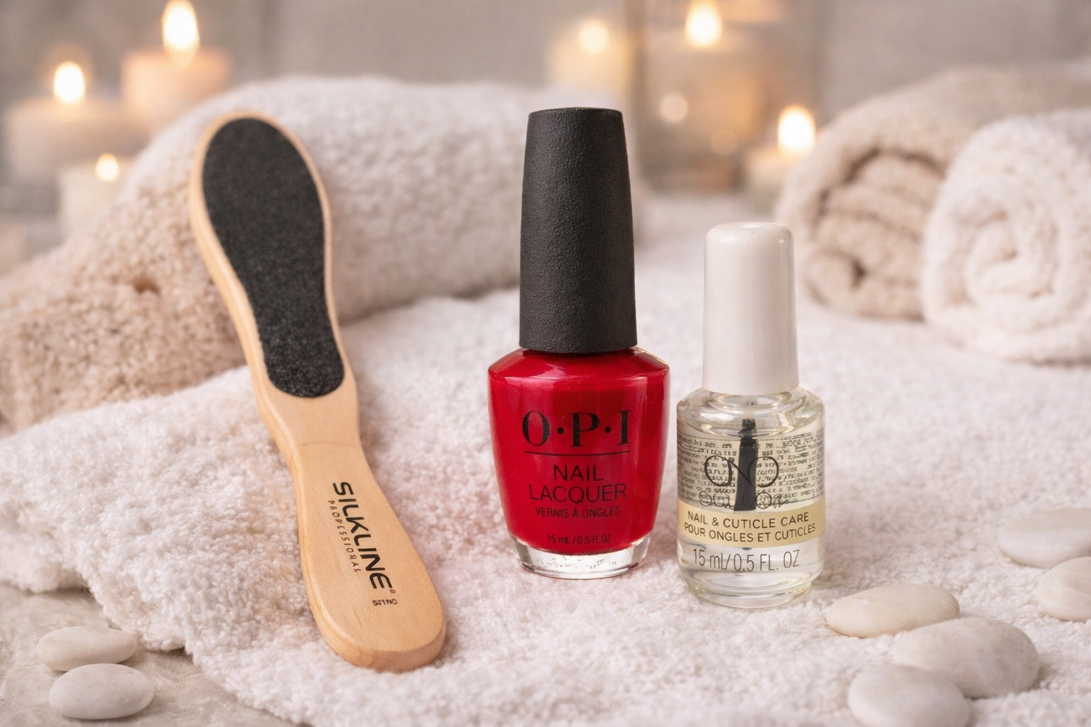 Le trio de pédicure