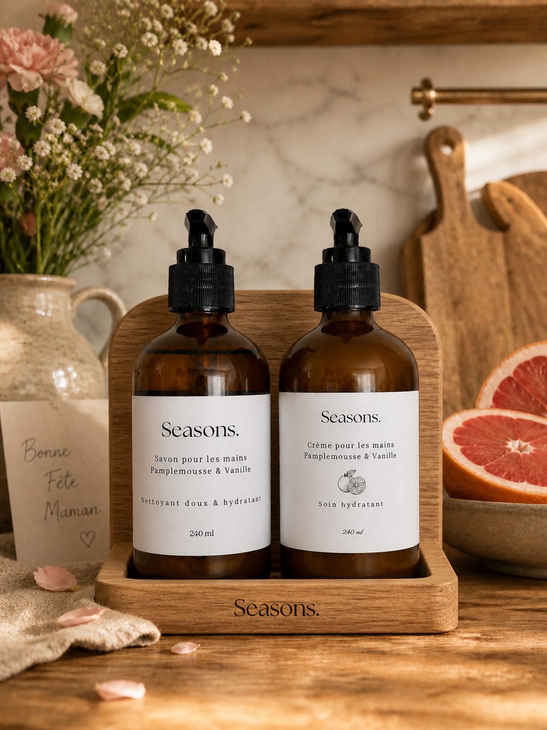 Duo savon et crème à mains
